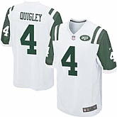 Nike Men & Women & Youth Jets #4 Quigley White Team Color Game Jersey,baseball caps,new era cap wholesale,wholesale hats